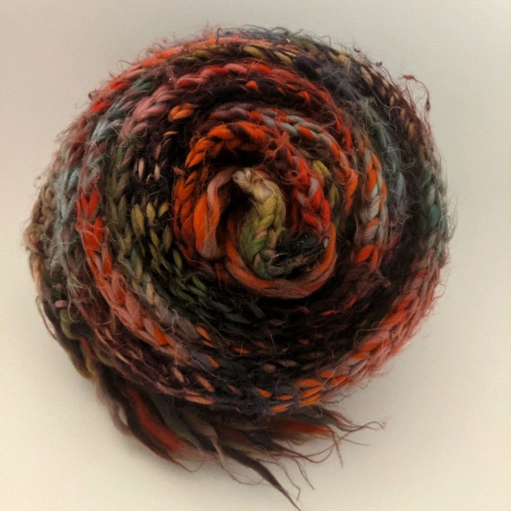 Chunky Knit Bohemian Scarf